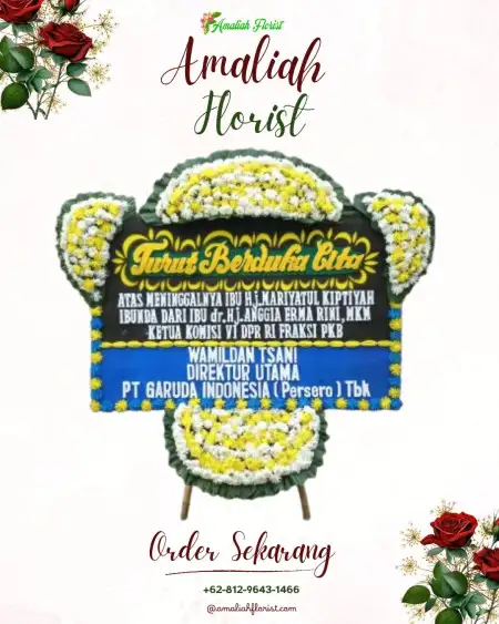 Papan Bunga Duka Lorok Pakjo